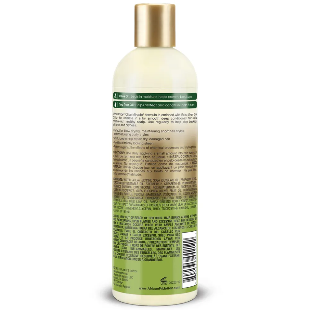 African Pride Olive Miracle Oil Moisturizer Lotion 355ml — frontal